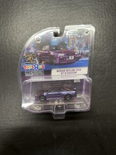 Greenlight Nissan Skyline GT-R R34 Midnight Purple Blister Toys r us 40th Anniv