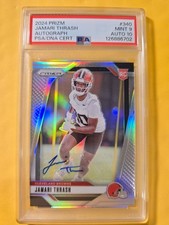 2024 Panini Prizm - Rookies Jamari Thrash #340 Silver Prizm Autographs (AU, RC)