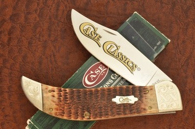 CASE CLASSIC XX USA BROWN BONE 2008 JUMBO CLASP BULLDOG KNIFE 6172 SS (36853)