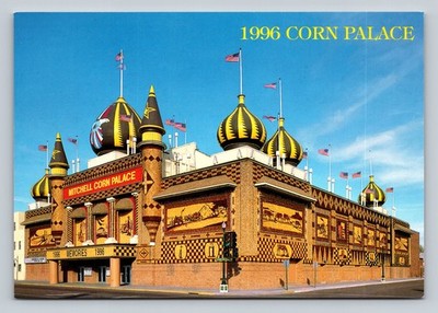 1996 Mitchell Corn Palace South Dakota Souvenir Postcard