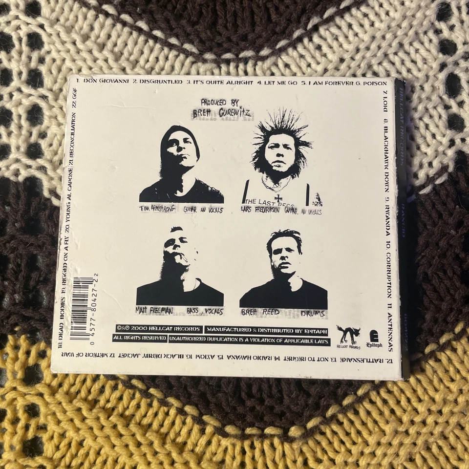 «Rancid» Rancid (2000) CD HELLCAT RECORDS - Изображение 3 из 4