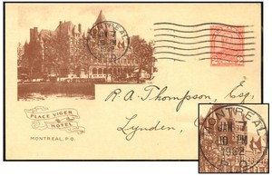 CANADA RY VIEW/ARCH/PLACE VIGER JAN 1932 CPR I80