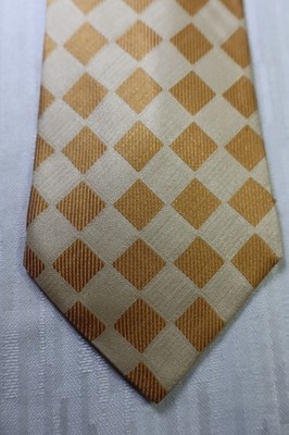 Trussardi 100% Silk Tie Cravatta Necktie Made In Italy Vintage Classic