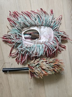 #ad Vintage Stanley Yarn Duster And Mop Head RARE To Find Or Use As Prop CosPlay $10.99