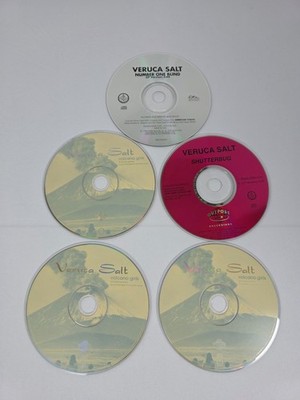 VERUCA SALT Promo CD Singles Lot of 5. Shutterbug Volcano Girls Number One Blind