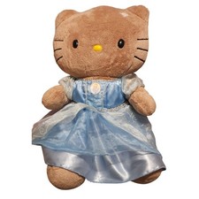 Build A Bear Hello Kitty Cinderella Princess Dress Plush Toy - SEE Bow Missing