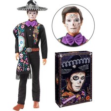 Barbie 2021 Ken Dia De Los Muertos Day of The Dead Doll Mattel GXL26 In Shipper