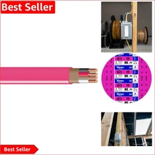 Romex Simpull Indoor 10/3 W/G NM-B Cable 50ft - Reliable Copper Wiring Solution