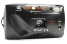 Excellent Minolta RIVA GT 35mm point and shoot Compact film camera READ