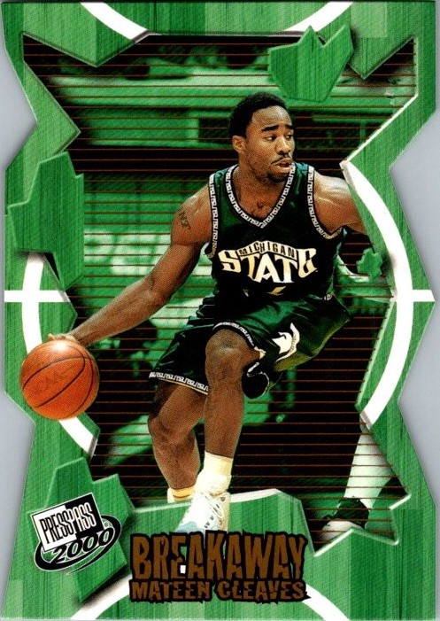 2000 Press Pass #BA1 Mateen Cleaves Breakaway