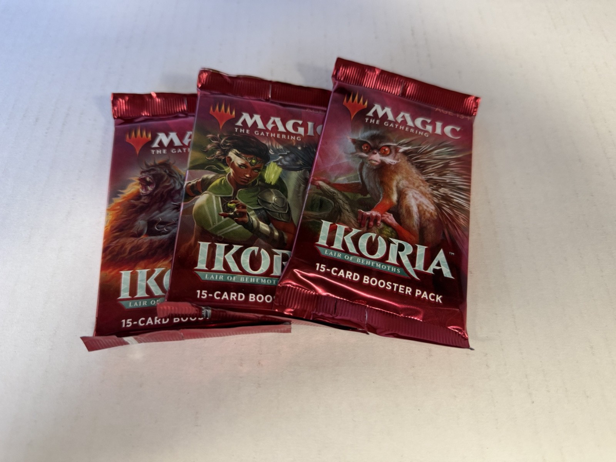 3x MAGIC THE GATHERING - IKORIA LAIR OF THE BEHEMOTHS