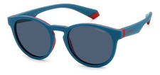 POLAROID KIDS PLD 8048/S CLP TEAL RED 45/18/130 JUNIOR Sunglasses