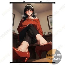 Anime Game Poster Yor High Heel HD Wall Scroll Painting Decor 60x90cm
