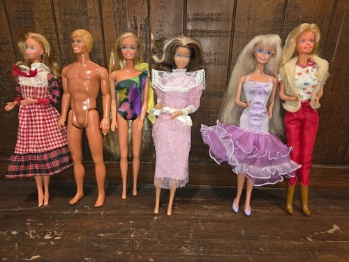 Vintage 70s 80s Barbies HTF Perfume Pretty Lavender Fashion Horse Loving & More