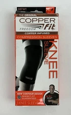 Copper Fit Freedom Copper Infused Knee Compression Sleeve Size M 13”-14”Unisex