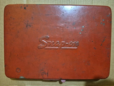 #ad #ad 1975 Snap On Vintage Socket Box And Assorted Sockets. Not Complete Set $170.00