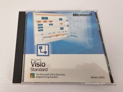 Microsoft MS Visio Standard 2002 Software