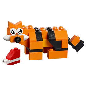 LEGO Classic Medium Creative Brick Box Toy Set 10696 with Train, Car, Tiger