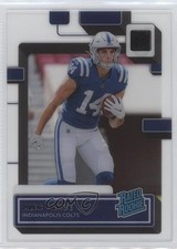 2022 Panini Clearly Donruss Rated Rookie Alec Pierce #71 6k8