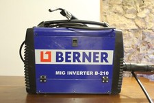 Saldatrice a filo continuo, Berner MIG Inverter B-210 + 2 bobine 