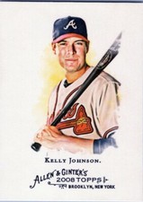 2008 Topps Allen and Ginter #188 Kelly Johnson Atlanta Braves