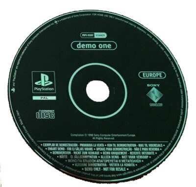 PlayStation 1 - CD Démo Demo One - PBPX-95007 - PAL - Bon état