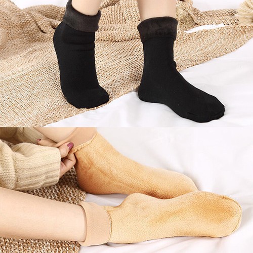 Women's Soft Plush Bed Floor Sock Winter Warm Socks Snow Thermal Thick - Picture 6 of 18