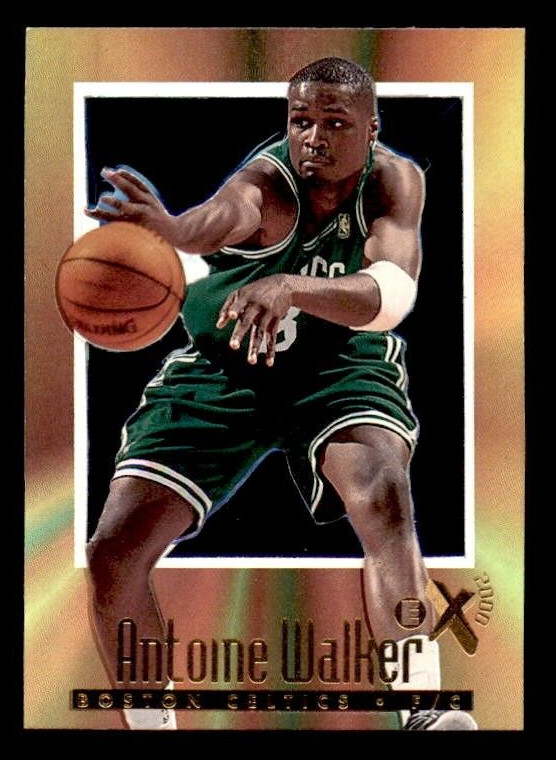 1996-97 E-X2000 #4 Antoine Walker Celtics Rookie MINT