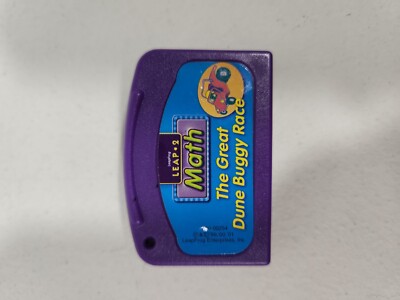 LEAP FROG LEAP PAD Game Cartridge Math The Great Dune Buggy Race 