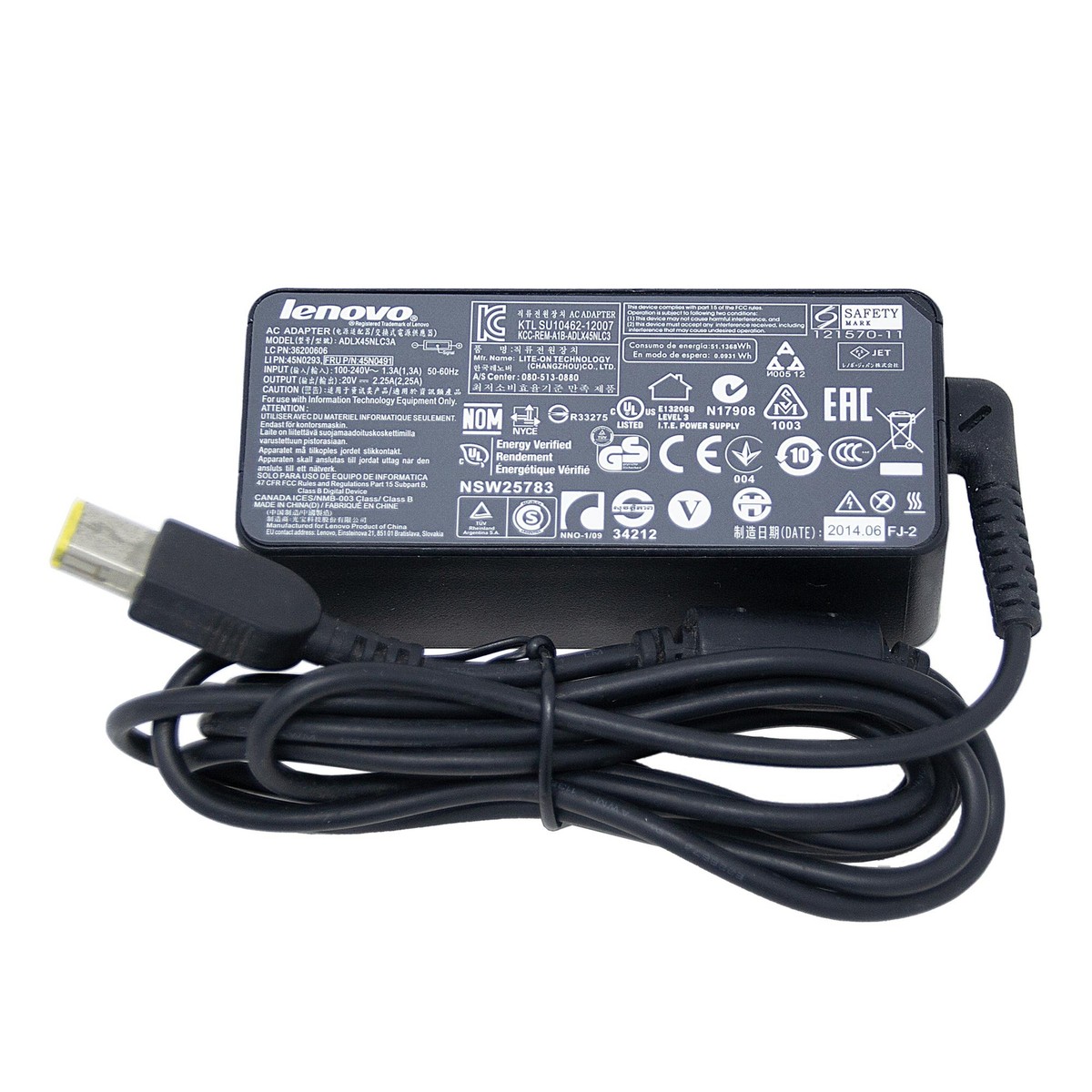 LENOVO ThinkPad T580 20V 2.25A Genuine AC Charger | eBay