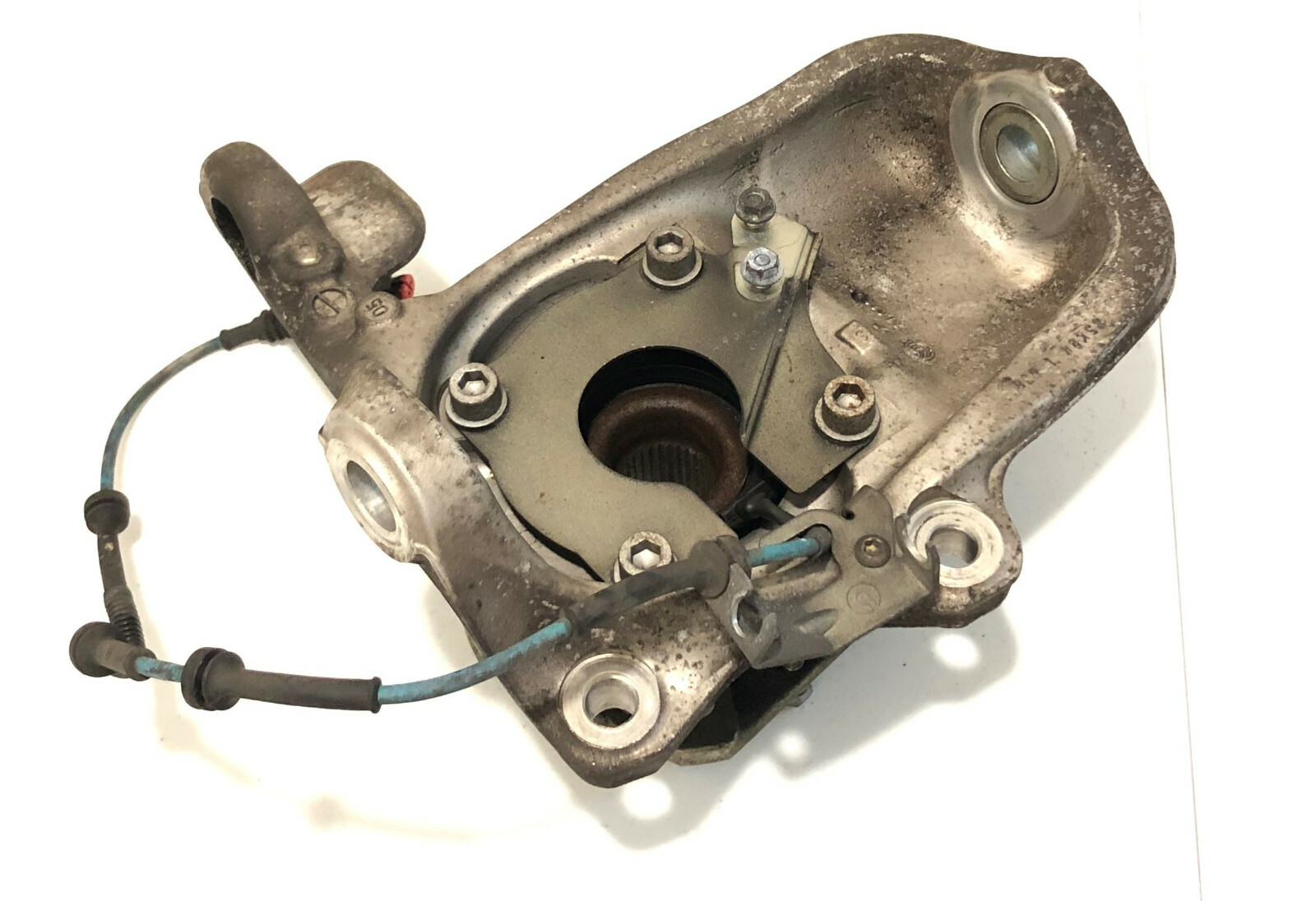 06 MASERATI QUATTROPORTE M139 FRONT LEFT DRIVER SPINDLE KNUCKLE HUB ASSEMBLY