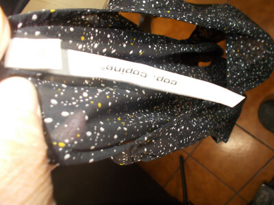 Tunique Noire à Pois Cop Copine Taille 40 - Sans Manches, Léger, Occasion Très Bon état