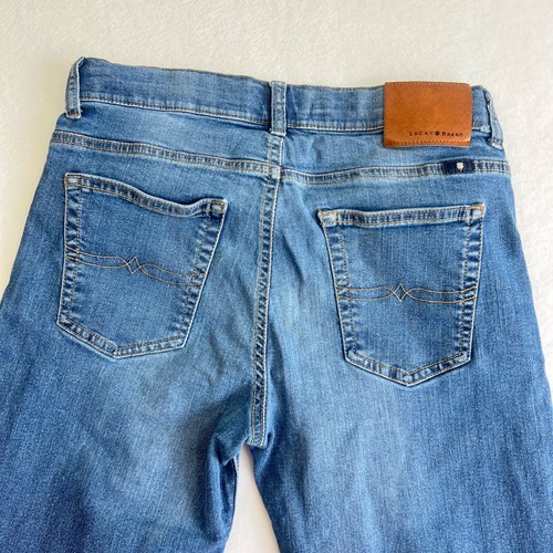 LUCKY BRAND Jeans Boys Size 14 Blue Classic Straight Medium Wash Denim - Picture 10 of 10