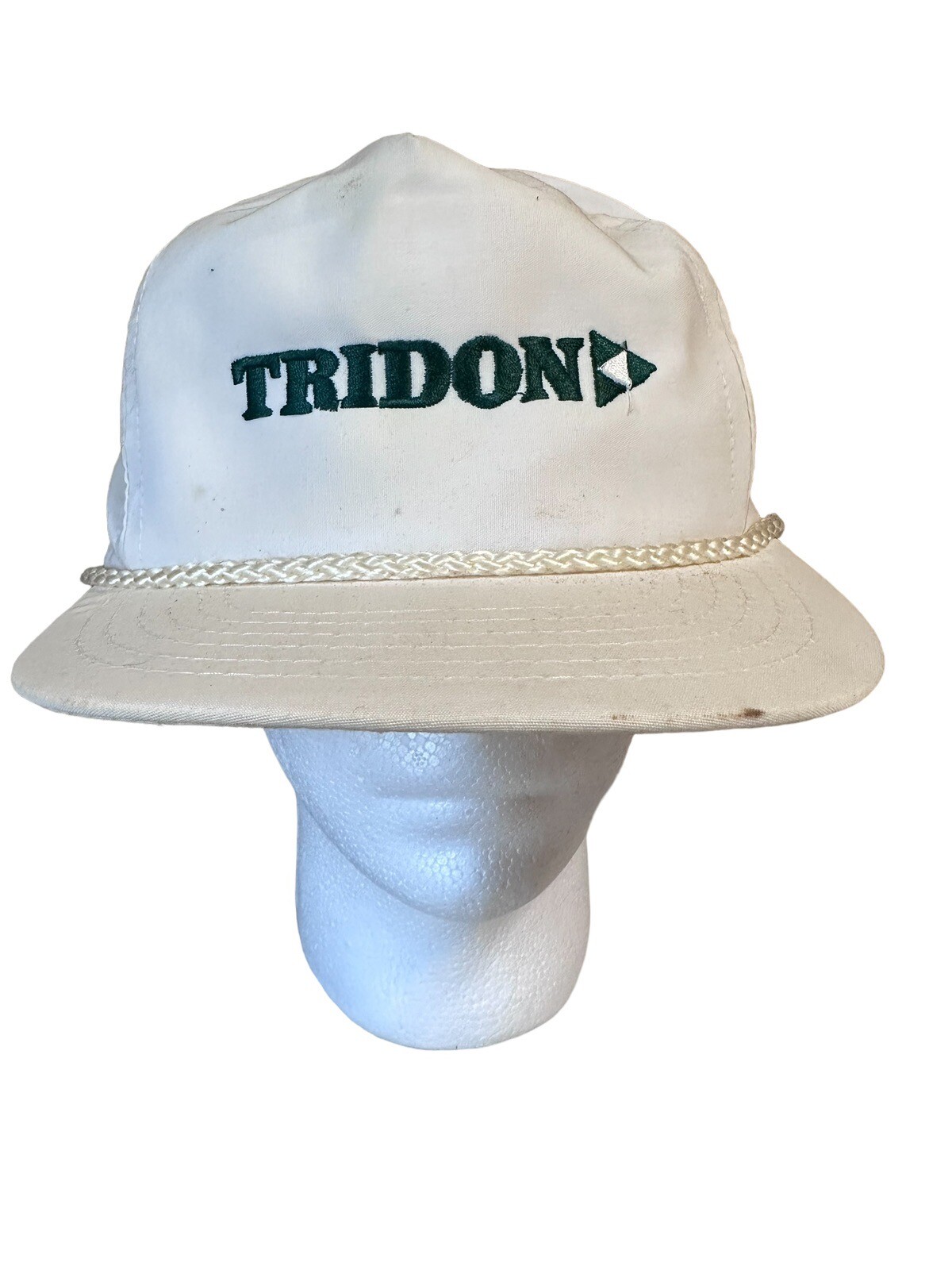 Vintage Tridon Patch Hardware Hat Adjustable Cap … - image 1