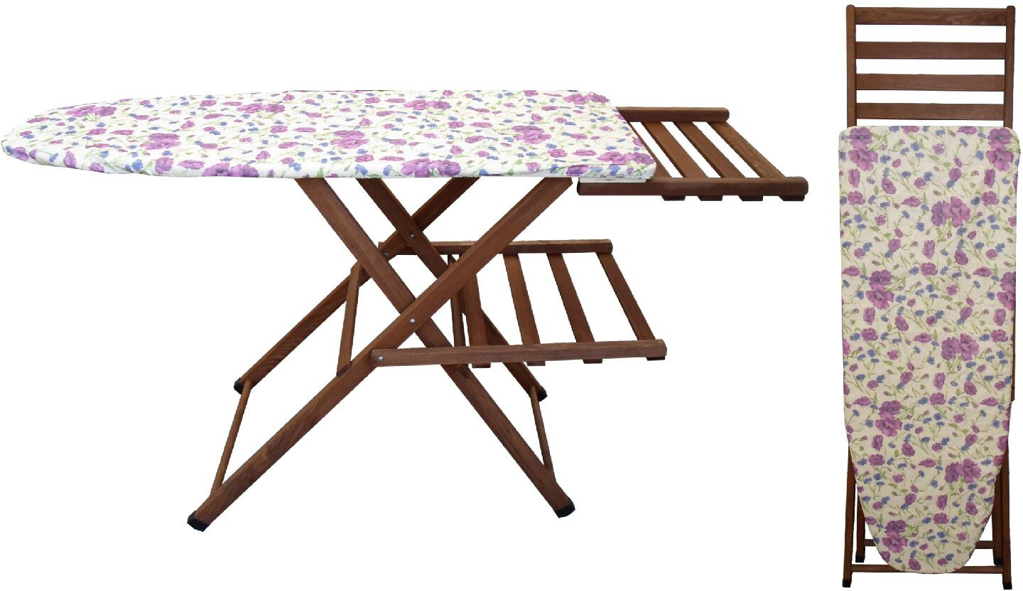 Frasm Mara Noce 010: Tavolo da Stiro Design Legno e Portacaldaia