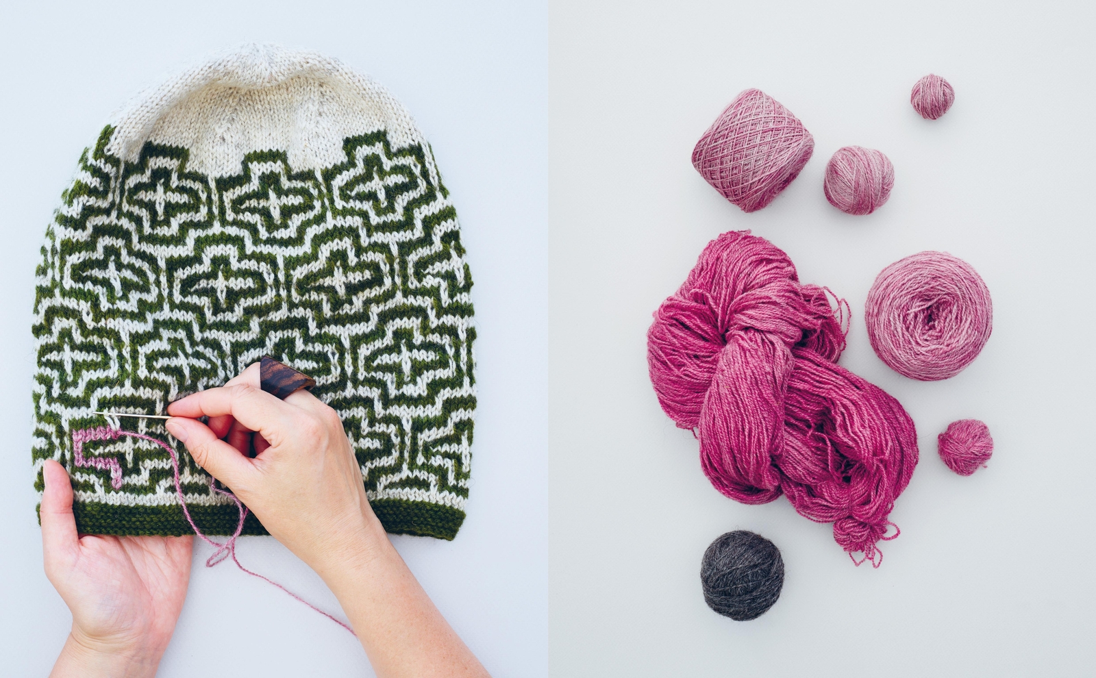 Thumbnail - Määh Finnisches Design Gestrickt Und Bunt Bestickt Sanna Vatanen Buch