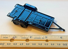 Greenlight Collectable, Flat Bed, Equipment Trailer, Tandem Axle, Deck 3" x 1.5"