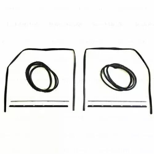 DOOR & GLASS SEAL KIT / DRIVER & PASSENGER SIDE SAMURAI 80'-95 - Picture 2 of 6