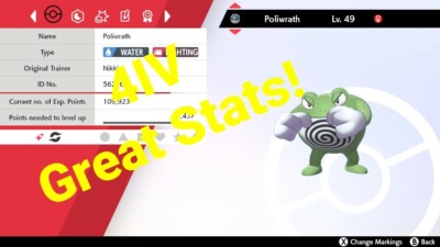 Pokemon Sword and Shield Shiny Poliwrath [NOT hacked]