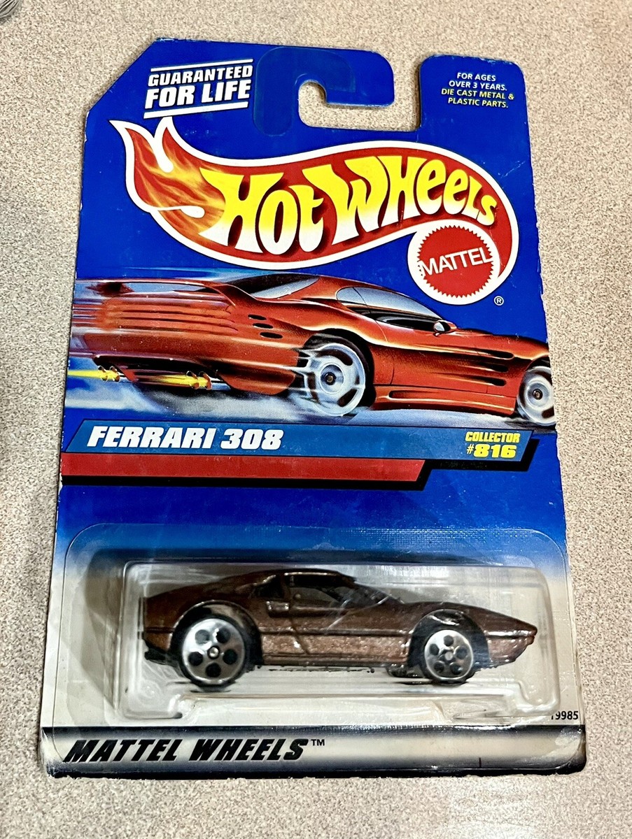 🏁 Hot Wheels Vintage Brown Metallic 1997 Ferrari 308 #816