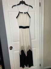 Heart Soul Womans Maxi Dress XS NEW Spaghetti Straps Stretch Waist Ombré Coastal