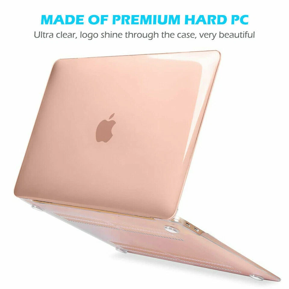 Funda rígida transparente para teclado y pantalla para Macbook Air 13" A2337/A2179 2020 M1 Foto 3 de 4