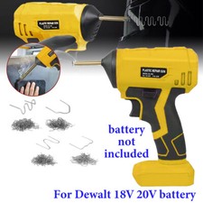 Cordless Plastic Welder Gun for Dewalt 18V 20V Battery with 4 Types 400 Staples