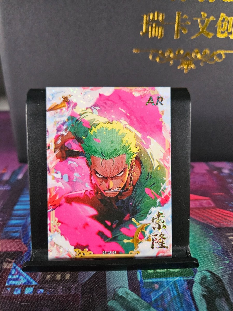 Roronoa Zoro AR Rare Card One Piece Grand Line Volume 2 Thick