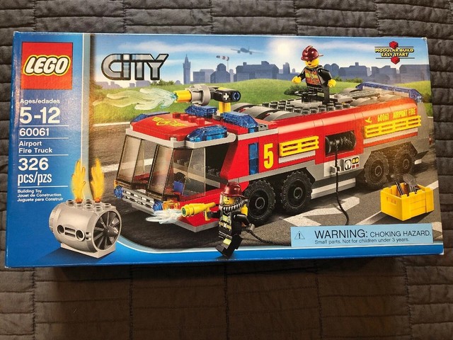 lego airport fire