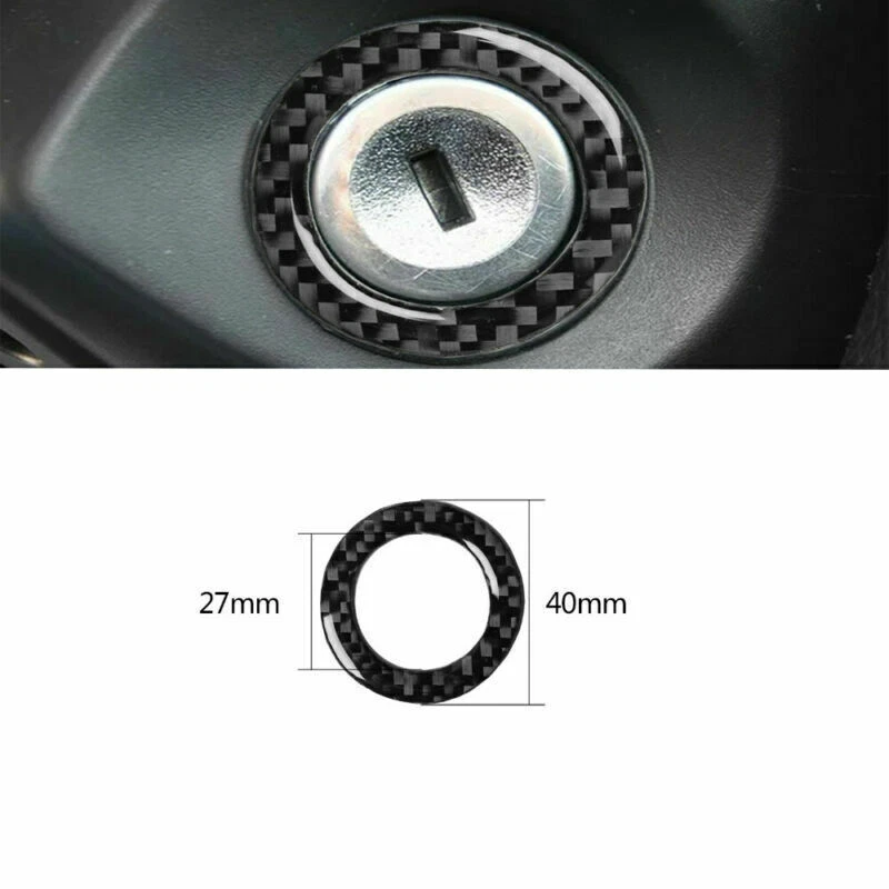 Kit de cubierta interior completo de fibra de carbono de 21 piezas para Ford Mustang 2009-2013 Foto 3 de 4