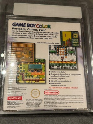 Game Boy Color VGA 95 NEW SEALED / Atomic purple PAL UK