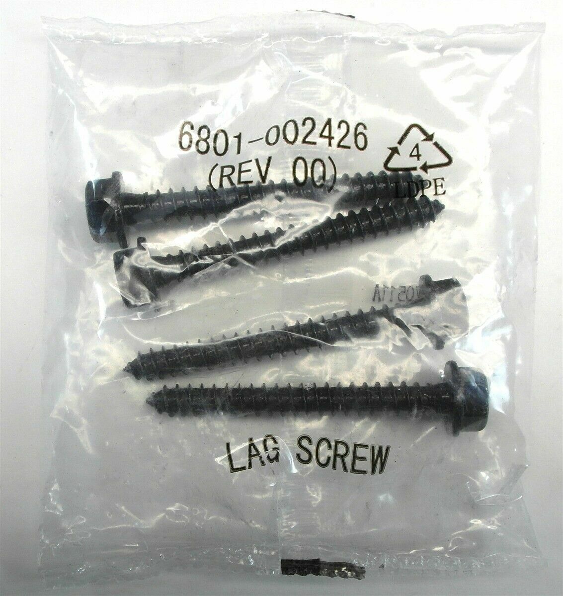 4x LAG Screws Rocketfish Full-Motion TV Wall Mount TVs RF