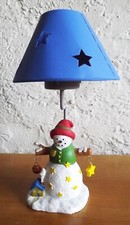Vintage Holiday Snowman Tea Light Candle Holder NEW