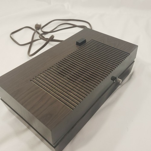 Radio sveglia vintage anni 60 York Westclox legno retroilluminato funzionante metà secolo - Foto 5 di 9